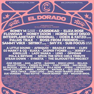 El Dorado Festival (11-14th July) - El Dorado Festival 2024: Weekend Camping Ticket (Discounted ticket £150)