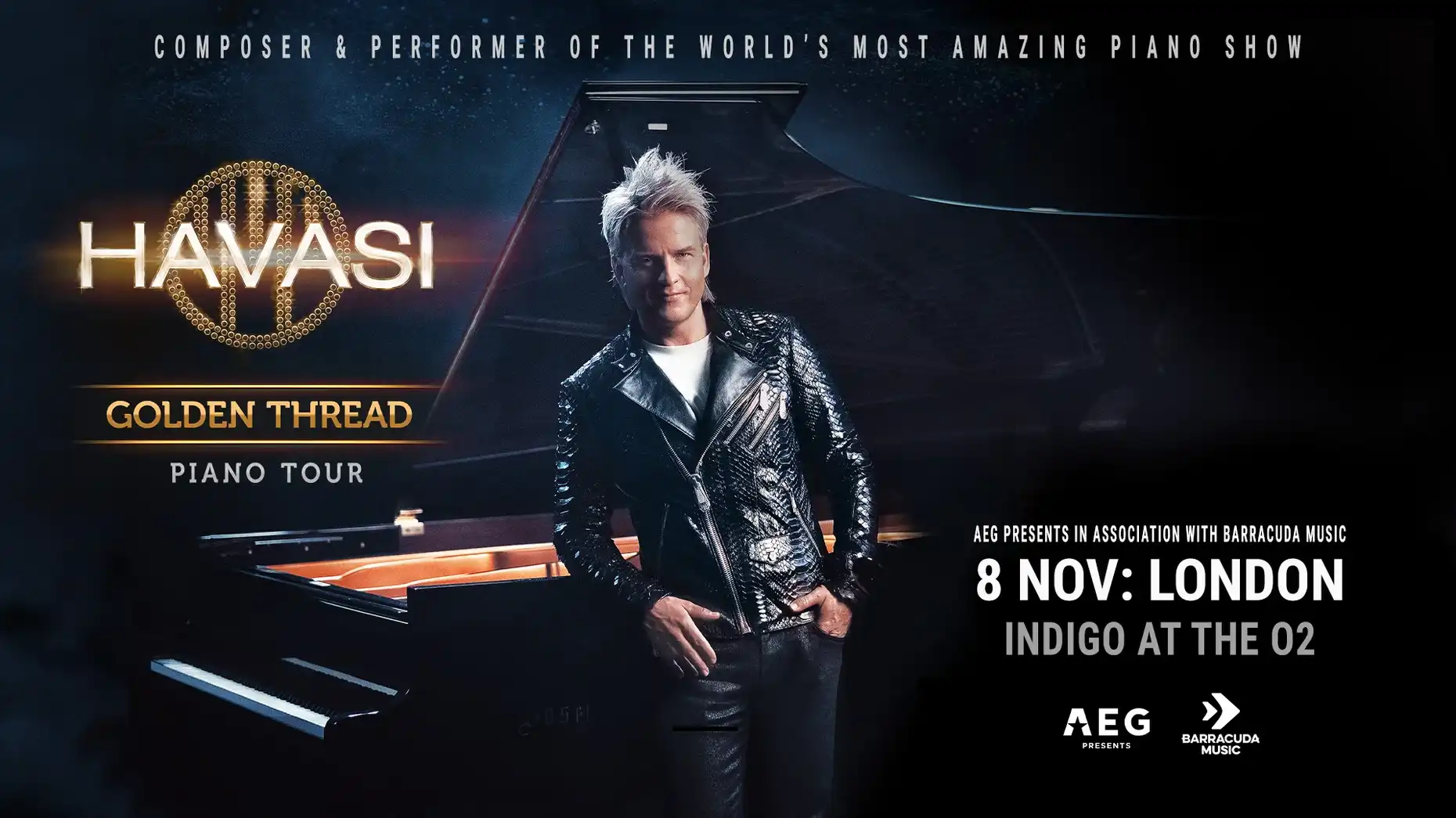 HAVASI - HAVASI: Golden Thread Piano Tour - Evening