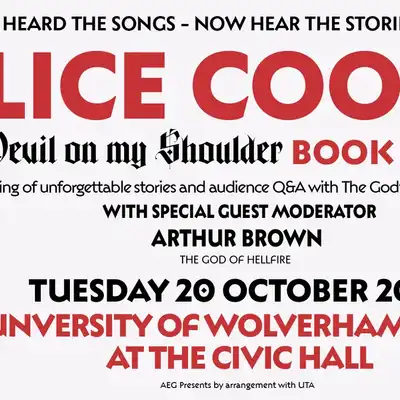 Alice Cooper - Alice Cooper Book Tour