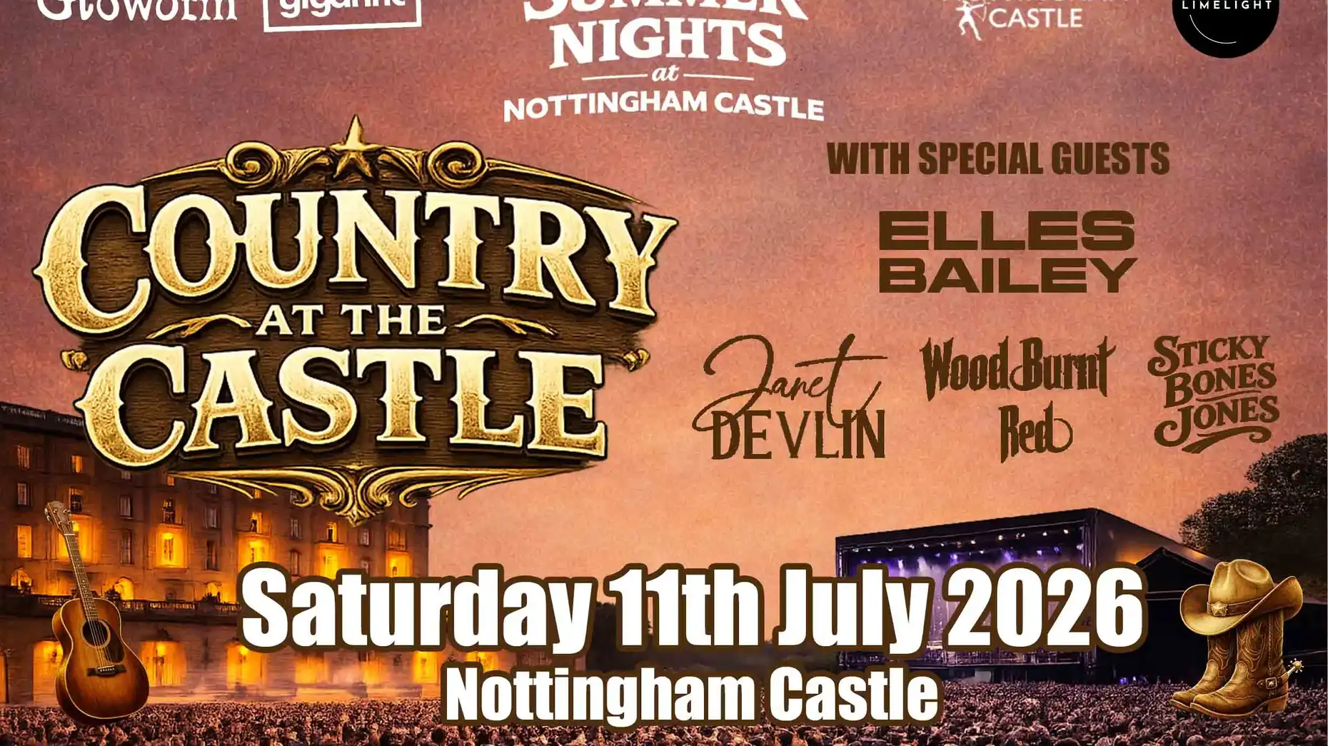 Various Artists - Summer Nights at Nottingham Castle - Country at the Castle