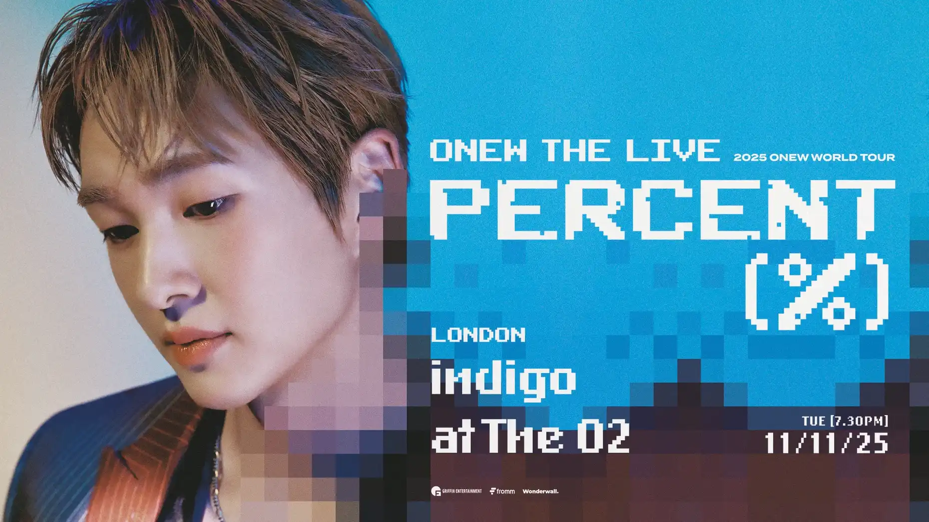 Onew - ONEW THE LIVE : PERCENT (%)