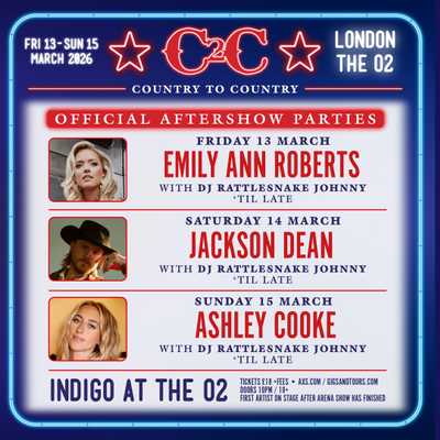 C2C Official Aftershows 2026 - C2C Official Aftershows 2026 - Sunday