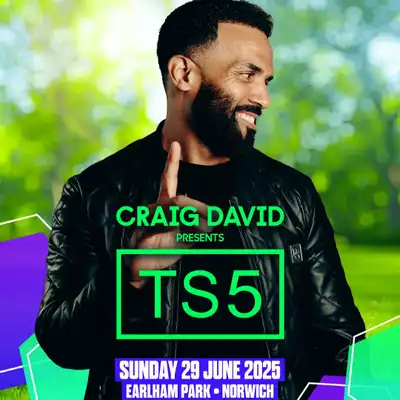 Craig David - Craig David Presents TS5 - 35% Discounted Tickets