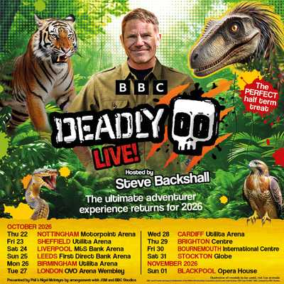 Steve Backshall - DEADLY LIVE!