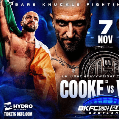 Cooke Vs Weir - Bare Knuckle Fight Club