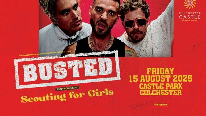 Colchester Summer Series - Busted - £20 tickets