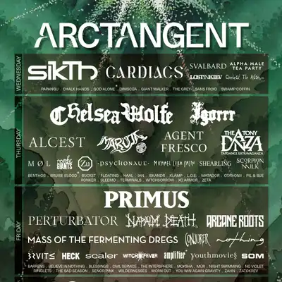 Various - ArcTanGent Festival Thursday only tickets