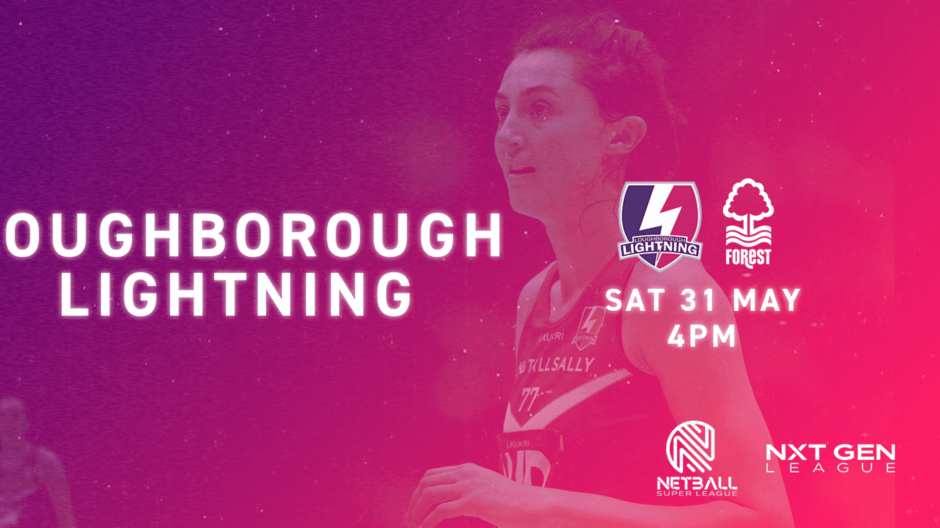 Nottingham Forest Netball - Loughborough Lightning vs Nottingham Forest - Netball