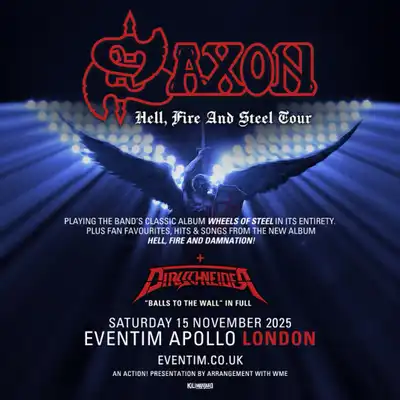 Saxon - Saxon – Hell, Fire And Steel Tour