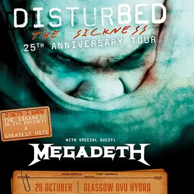 Disturbed - Disturbed: The Sickness 25th Anniversary Tour