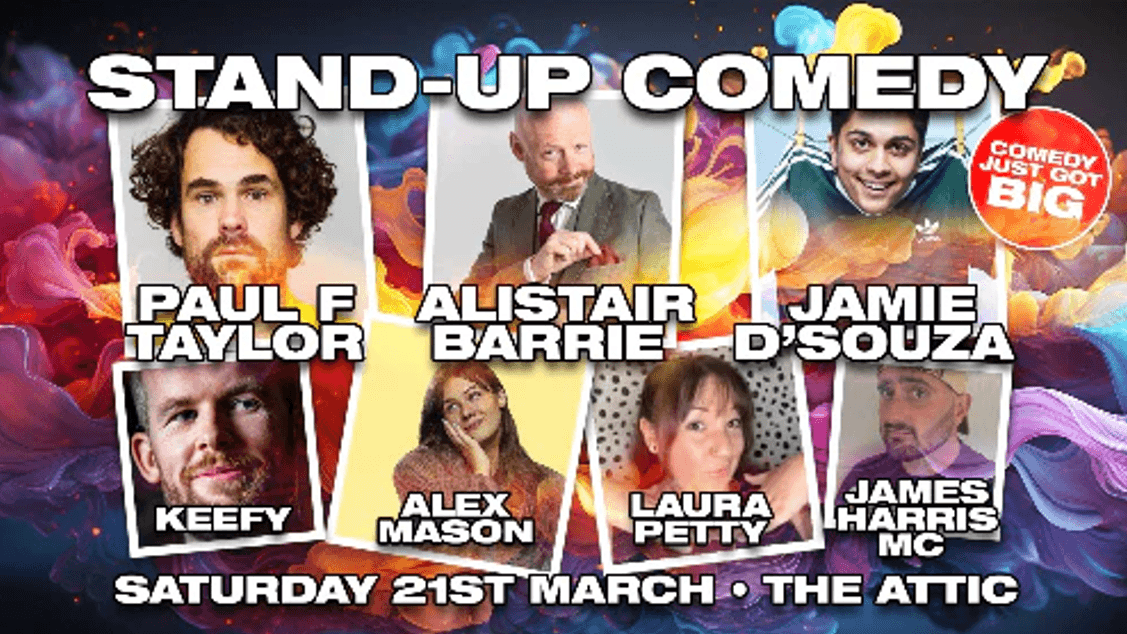 Various Artists - Southampton Stand Up Comedy just got BIG Near me