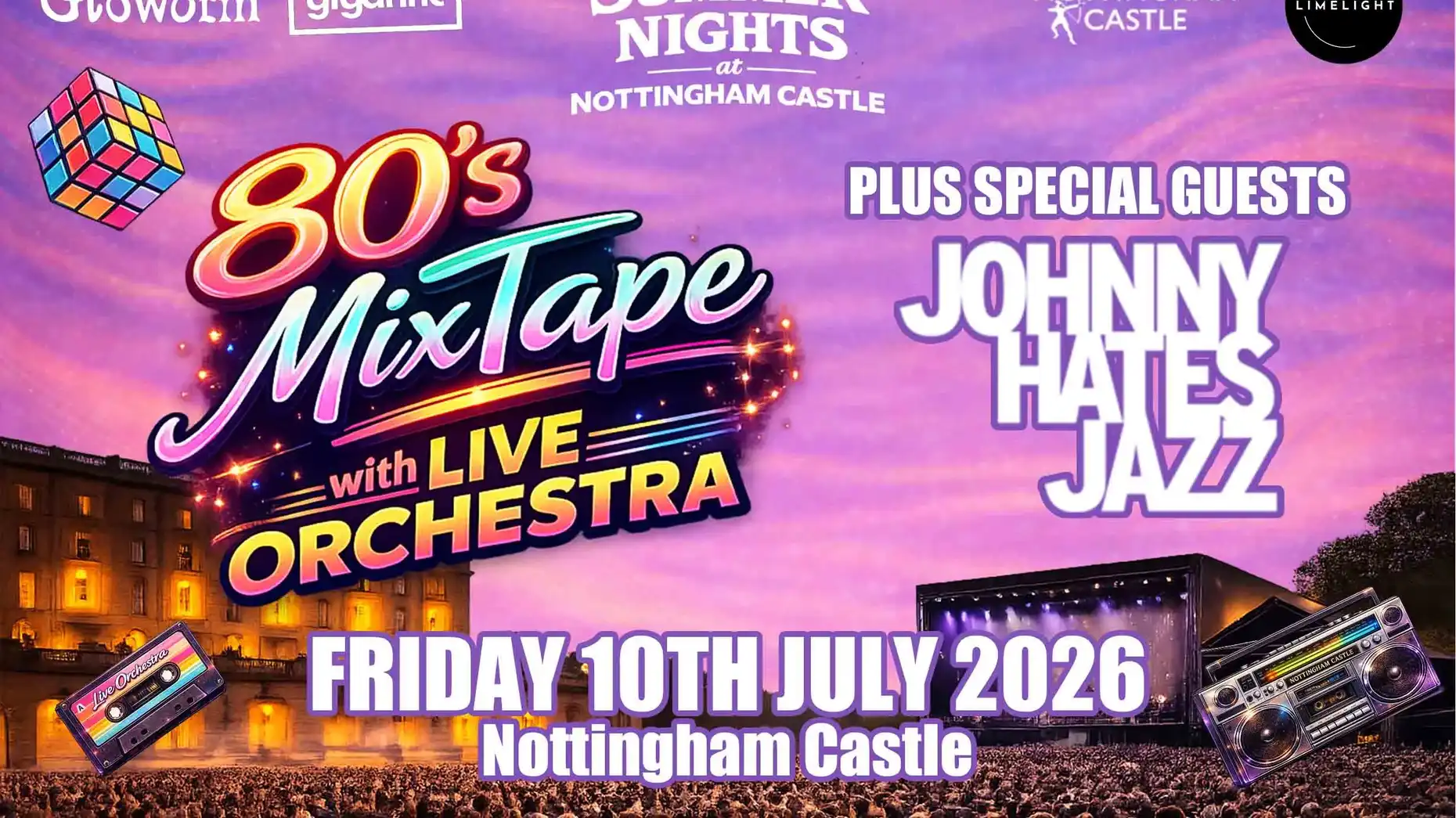 Various Artists - Summer Nights at Nottingham Castle - 80s Mix Tape