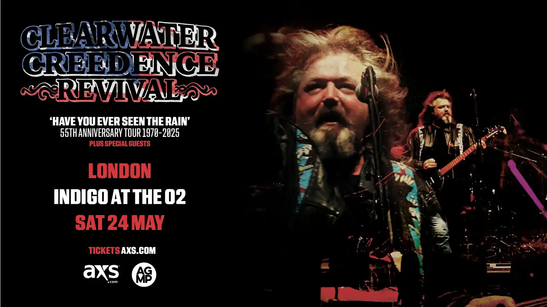 Clearwater Creedence Revival - Clearwater Creedence Revival: 'Have You Ever Seen The Rain' 55th Anniversary Tour 1970-2025