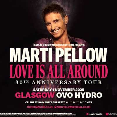 Marti Pellow - Marti Pellow ‘Love Is All Around – 30th Anniversary Tour’