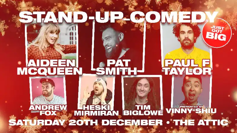 Various Artists - Southampton Stand Up Comedy Near me just got BIG Christmas Special