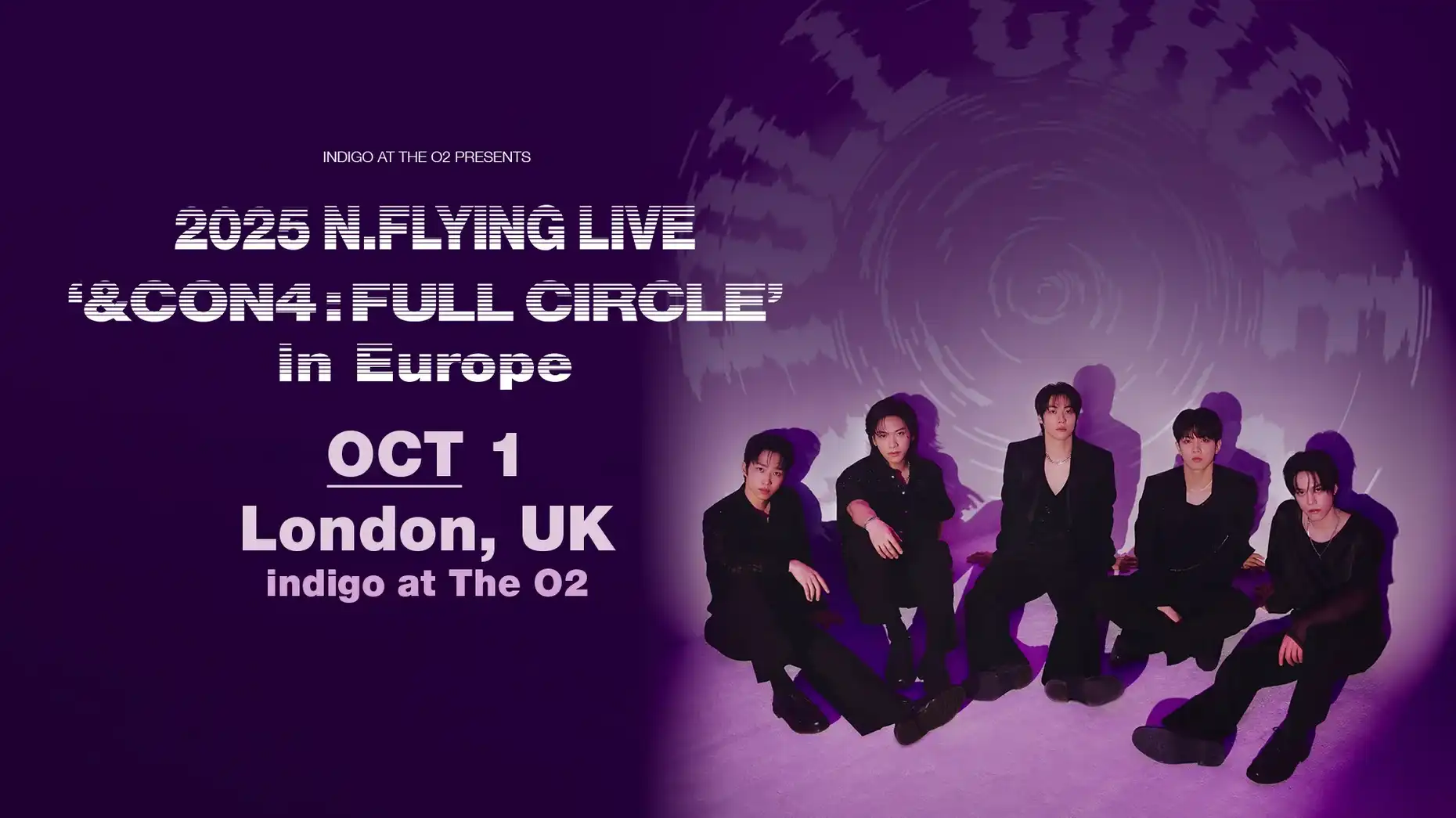 N.Flying - N.FLYING 2025 LIVE '&CON4; : FULL CIRCLE' IN EUROPE