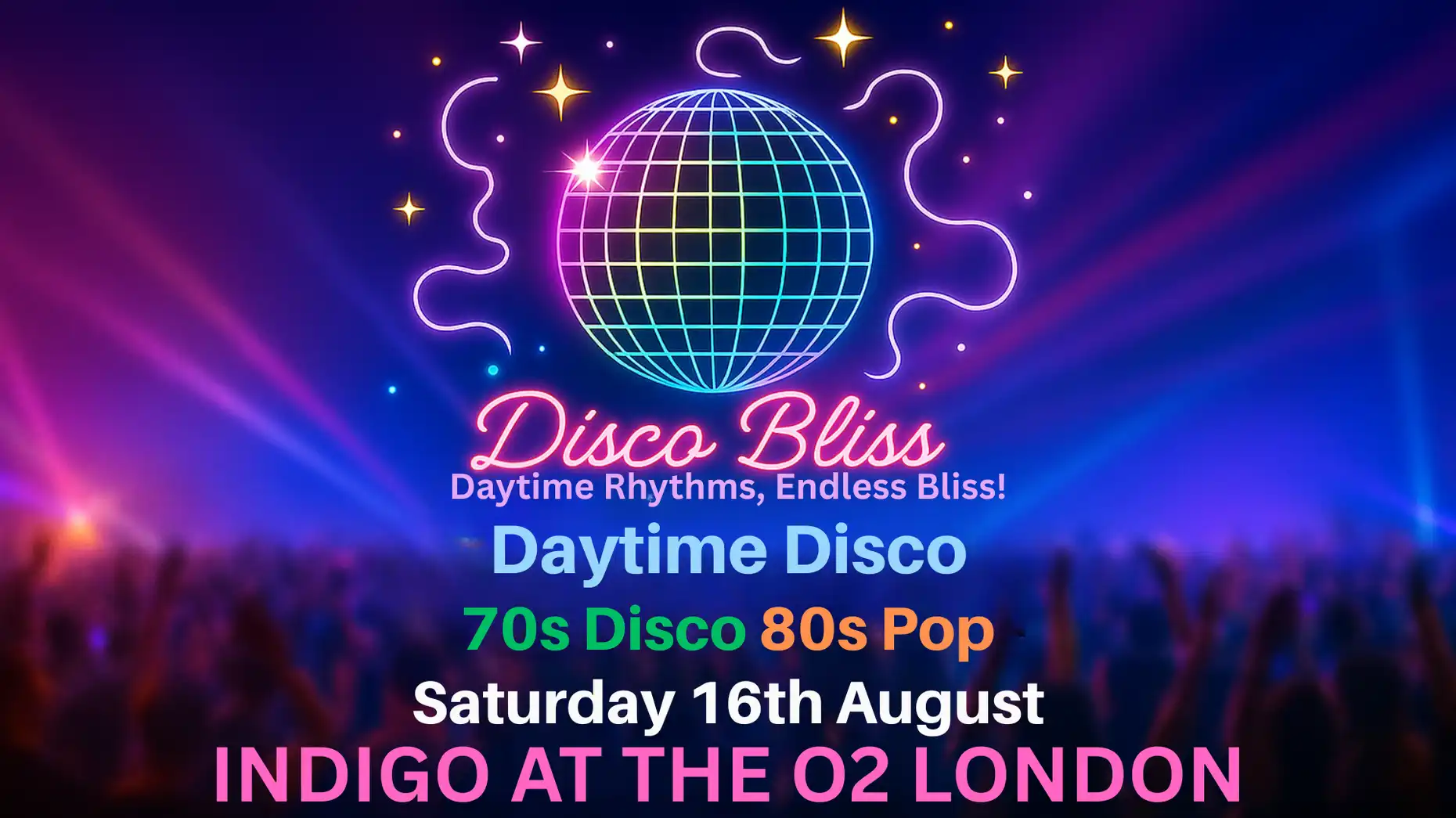 Disco Bliss - Disco Bliss 70s Disco, 80s Pop Daytime Disco