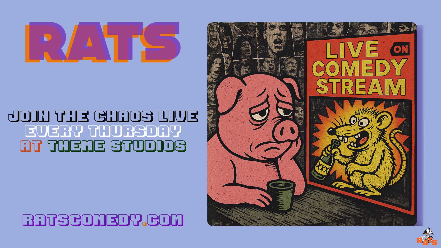 Rats Comedy Club - Rats Chaotic Comedy Night