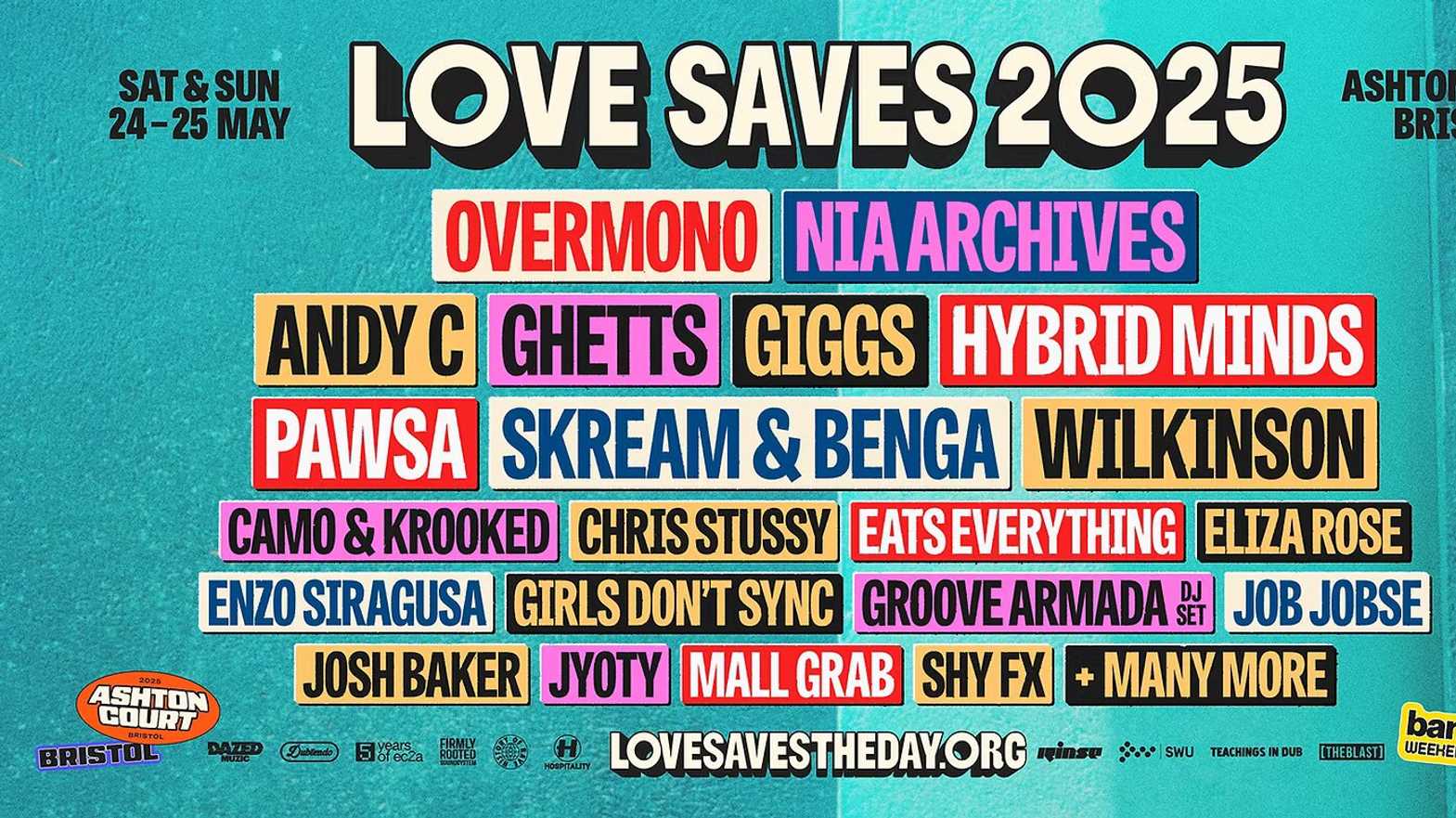 Love Saves The Day - Love Saves The Day Festival Saturday Discounted Tickets