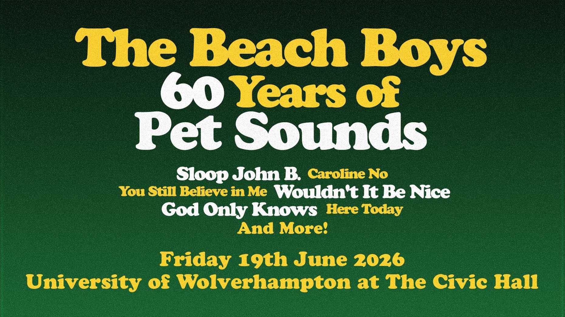 The Beach Boys - The Beach Boys Salute 60 Years of Pet Sounds - 50% Off