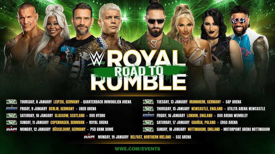 WWE - WWE LIVE: ROAD TO ROYAL RUMBLE