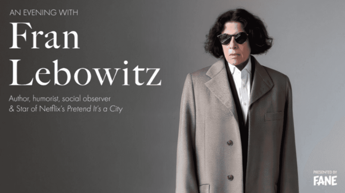 Fran Lebowitz - An Evening With Fran Lebowitz