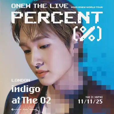 Onew - ONEW THE LIVE : PERCENT (%)