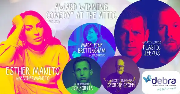 Esther Manito - Debra Charity Comedy Fundraiser with Esther Manito