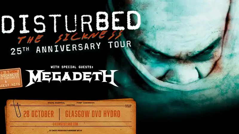 Disturbed - Disturbed: The Sickness 25th Anniversary Tour